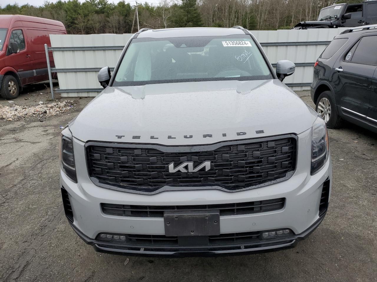 5XYP5DHC8NG233695 2022 Kia Telluride Sx