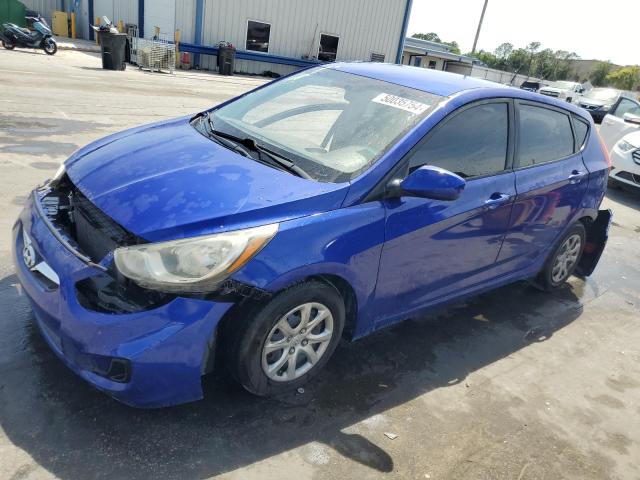 Lot #2455146490 2014 HYUNDAI ACCENT GLS salvage car