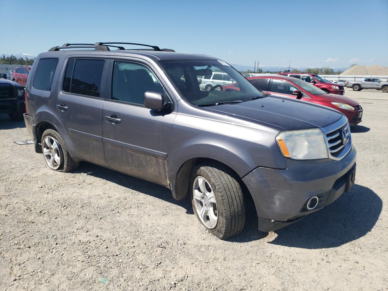 5FNYF4H54FB077585 2015 Honda Pilot Exl