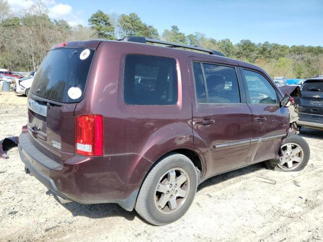 2010 Honda Pilot Touring VIN: 5FNYF4H89AB033505 Lot: 50198454