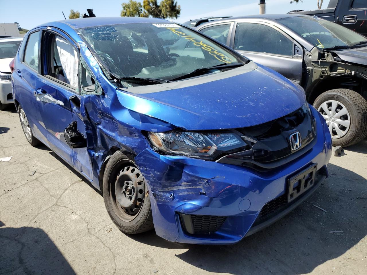 3HGGK5H52FM711695 2015 Honda Fit Lx