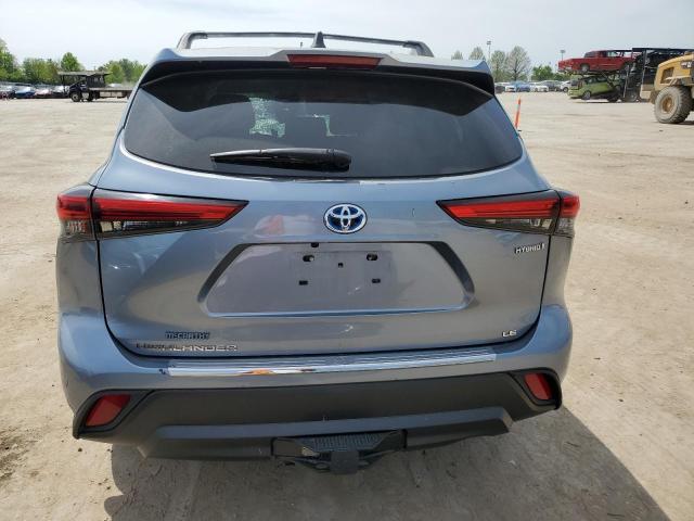 2022 Toyota Highlander Hybrid Le VIN: 5TDBBRCH0NS085337 Lot: 51195904