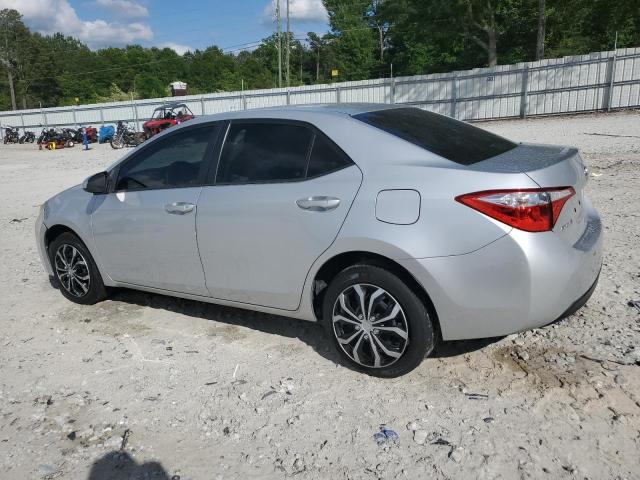  TOYOTA COROLLA 2016 Srebrny