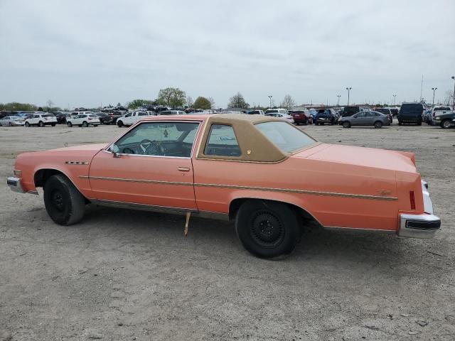 BUICK ELECT LTD. 1977 orange   4X37K7H572047 photo #3