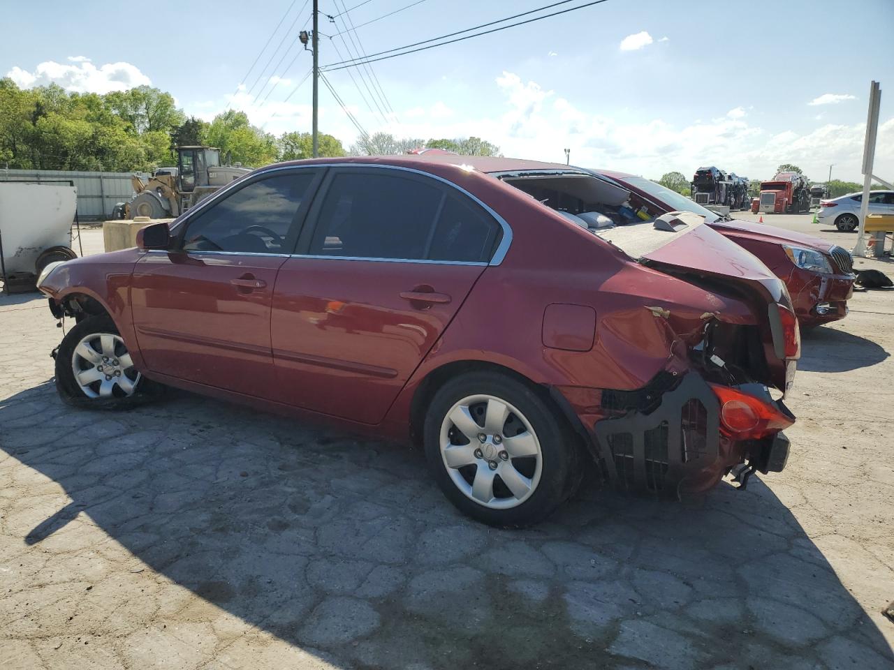 KNAGE123785258086 2008 Kia Optima Lx