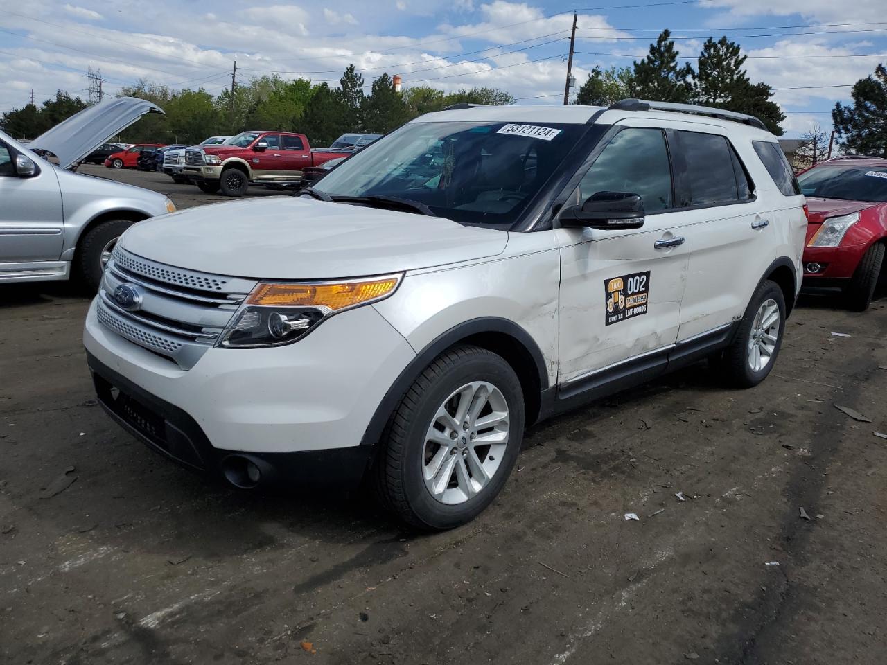 1FM5K8D85DGC09080 2013 Ford Explorer Xlt