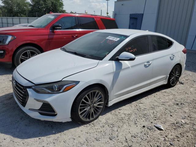 Lot #2443447962 2017 HYUNDAI ELANTRA SP salvage car