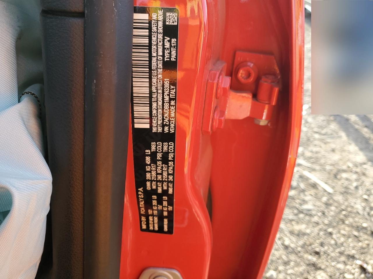 ZACNJDBB1MPN33951 2021 Jeep Renegade Latitude