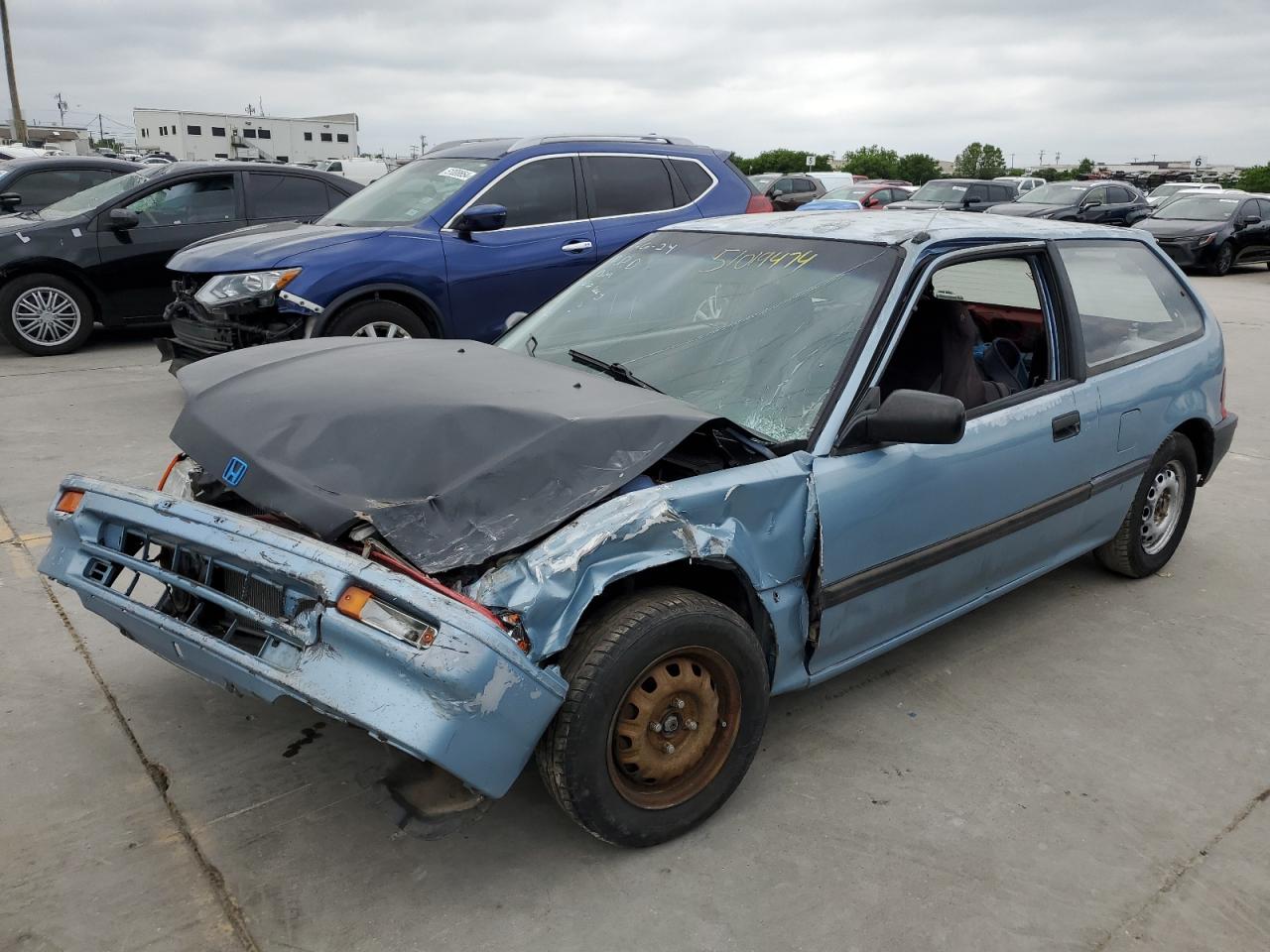 2HGED6346KH517833 1989 Honda Civic