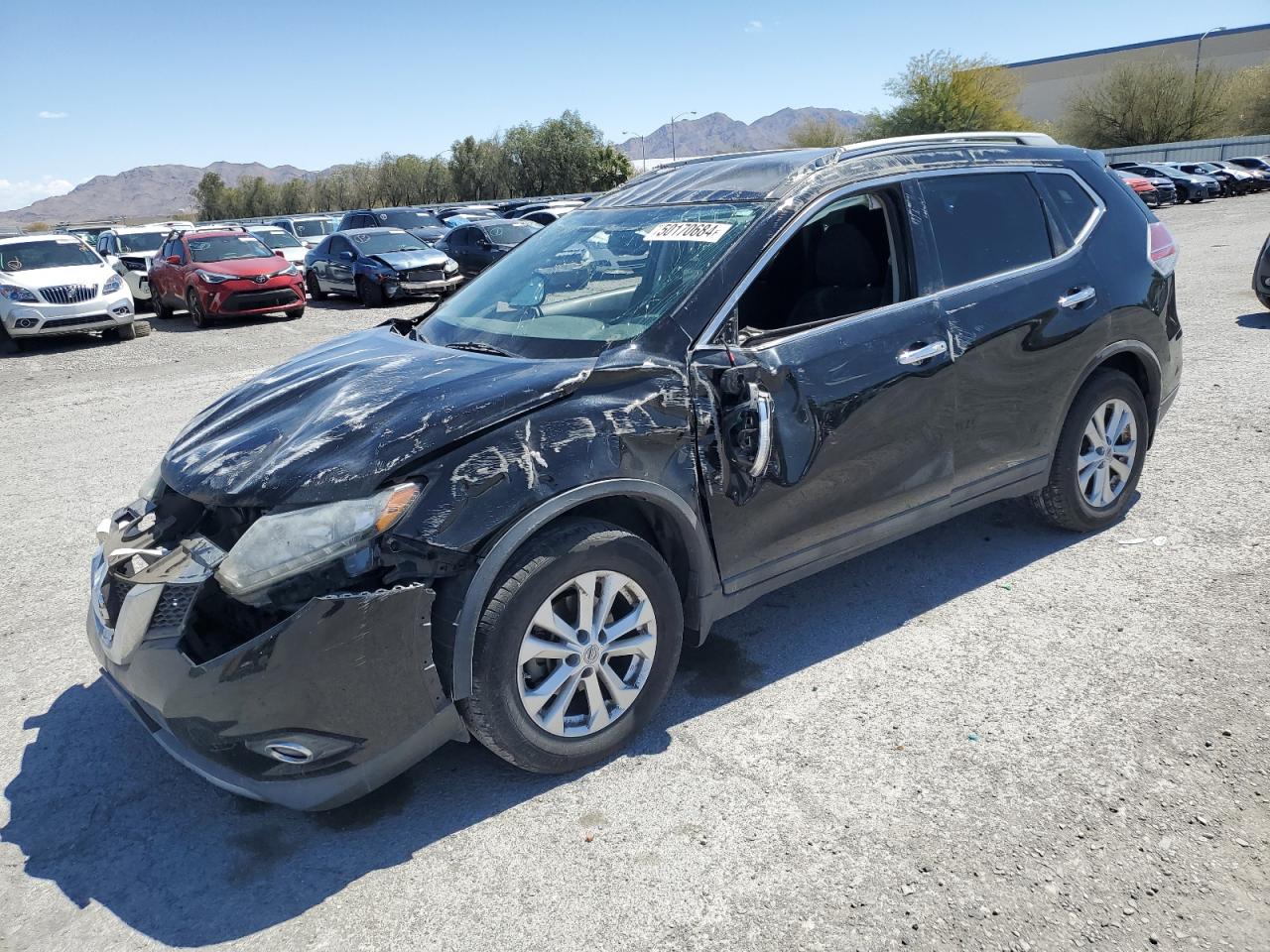 2015 Nissan Rogue S vin: 5N1AT2MT6FC802616