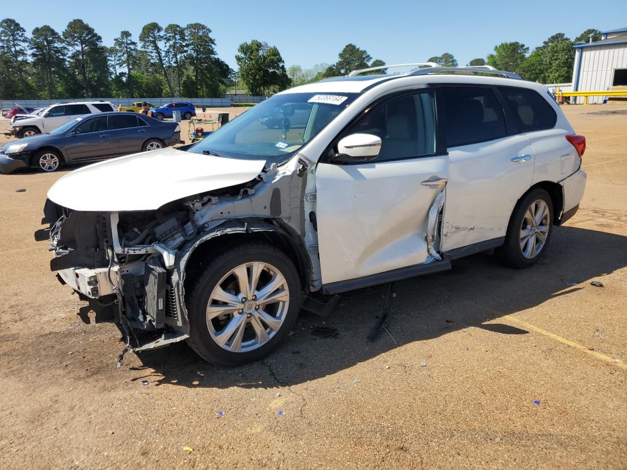 5N1DR2MN7JC652523 2018 Nissan Pathfinder S