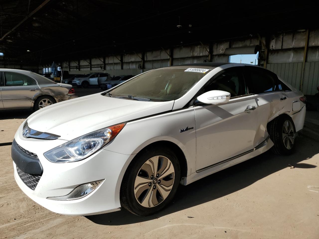 KMHEC4A47FA123380 2015 Hyundai Sonata Hybrid