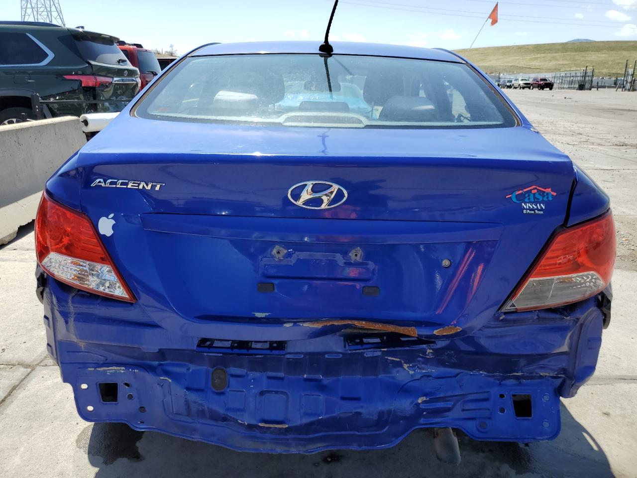 KMHCT4AE4DU393453 2013 Hyundai Accent Gls