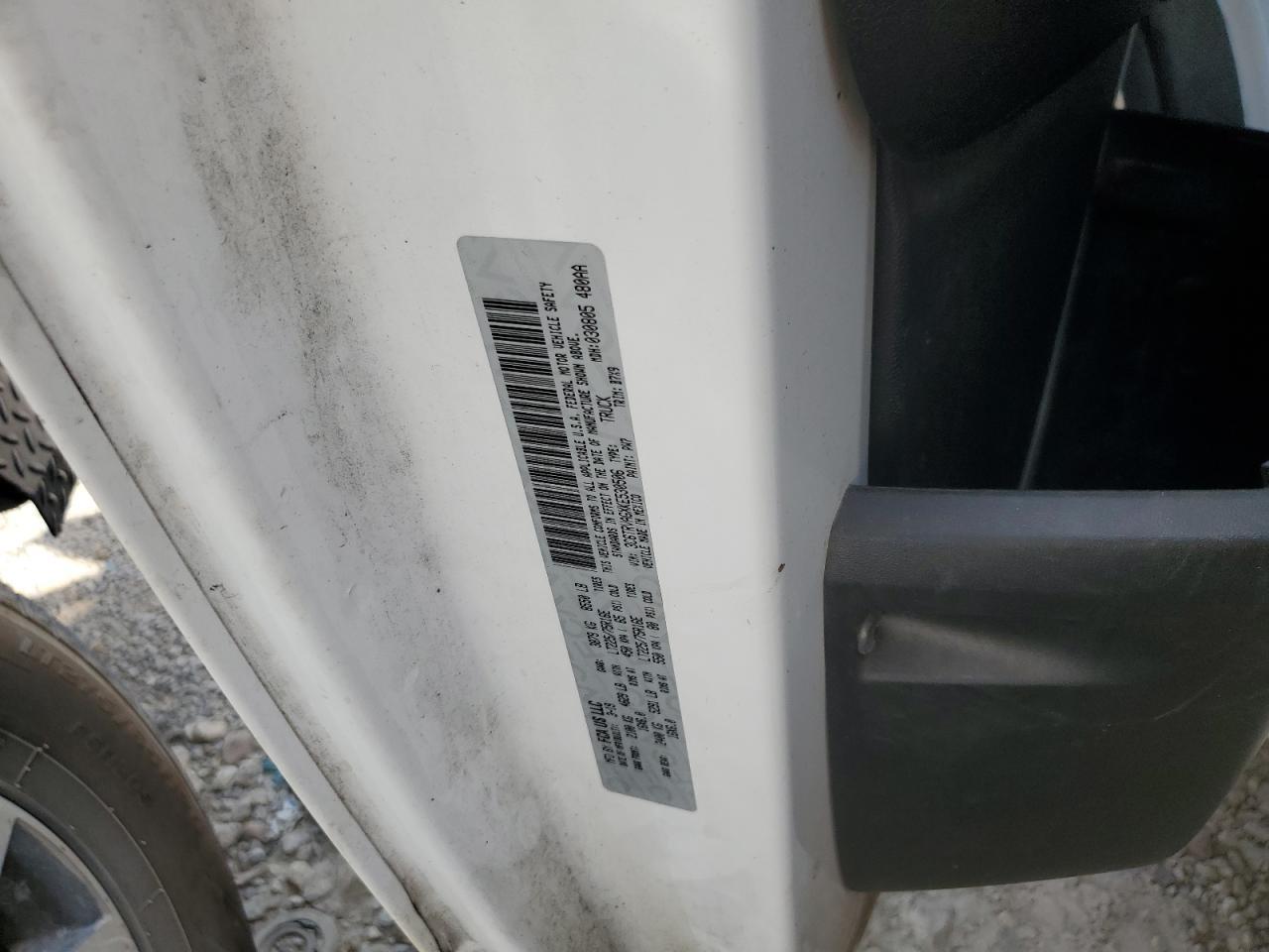 3C6TRVAGXKE530506 2019 Ram Promaster 1500 1500 Standard