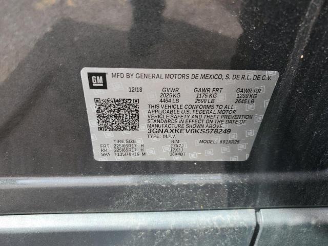 3GNAXKEV6KS578249 2019 CHEVROLET EQUINOX - Image 14