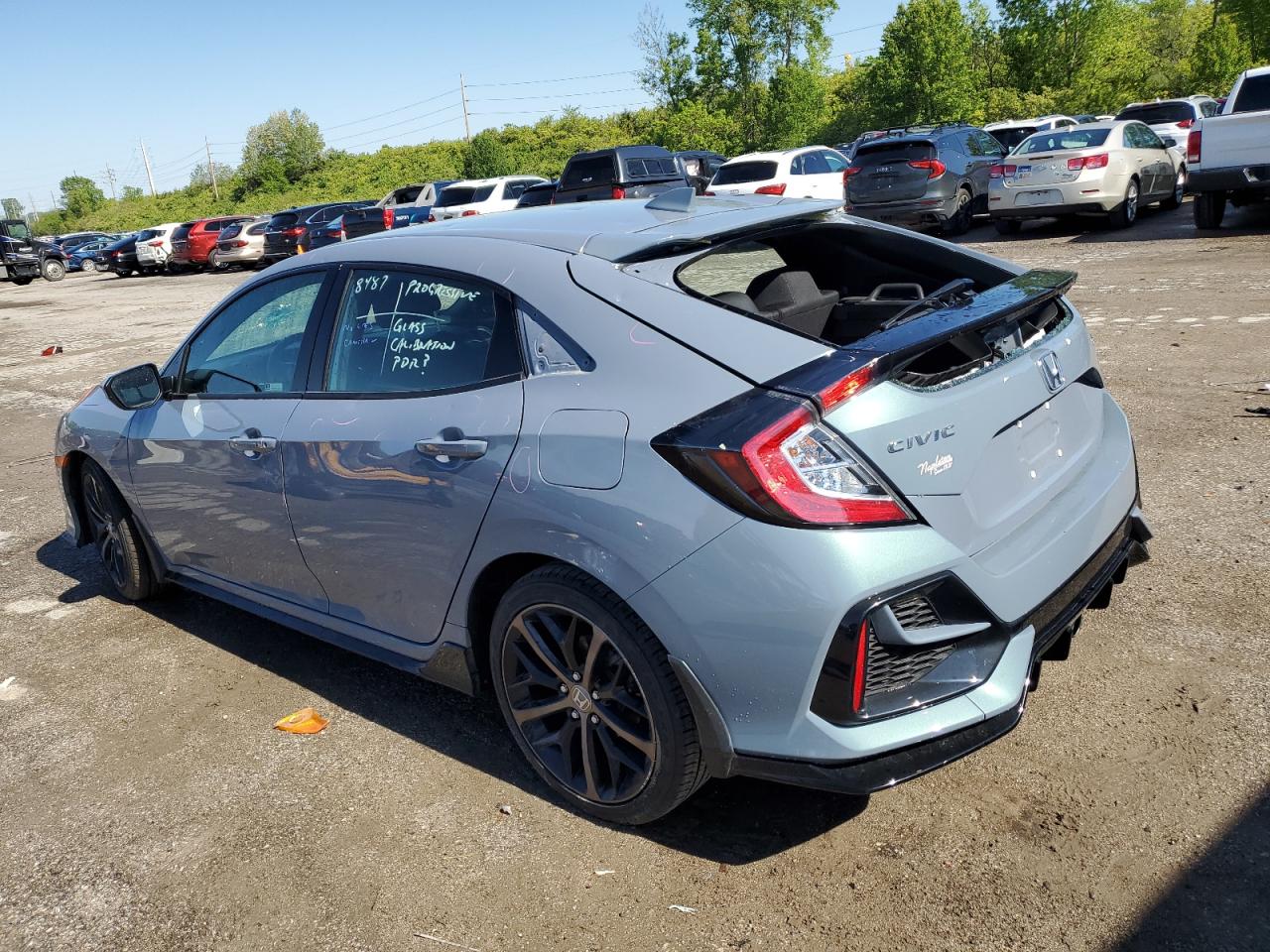 Lot #2741458407 2020 HONDA CIVIC SPOR