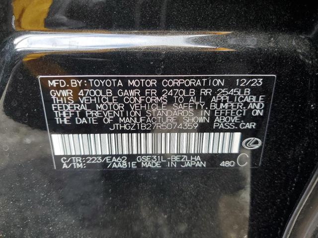 2024 LEXUS IS 350 F S - JTHGZ1B27R5074359
