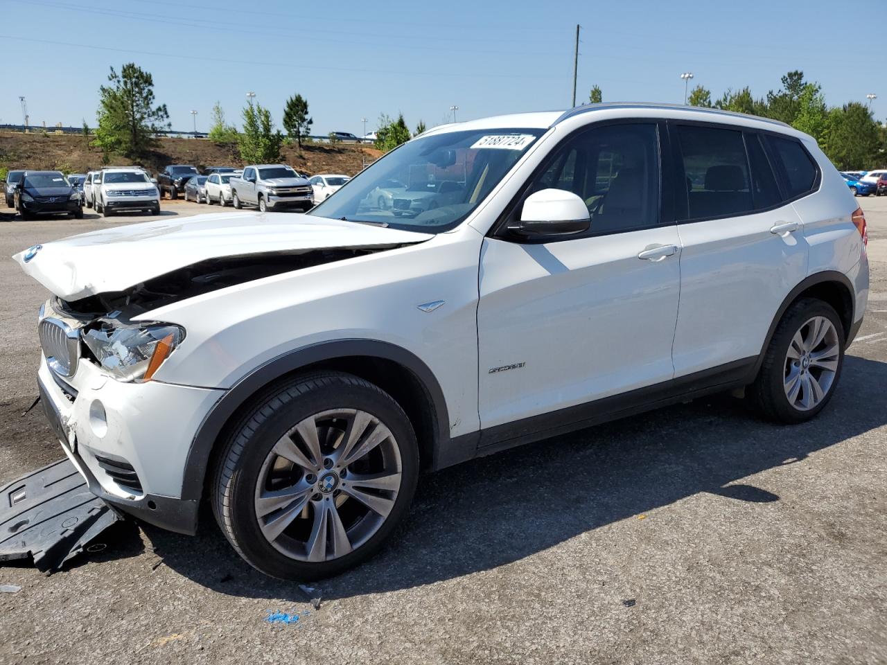 5UXWZ7C57F0F75965 2015 BMW X3 Sdrive28I