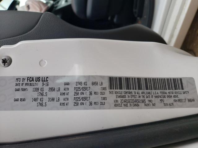 2017 DODGE GRAND CARA - 2C4RDGEG5HR561905