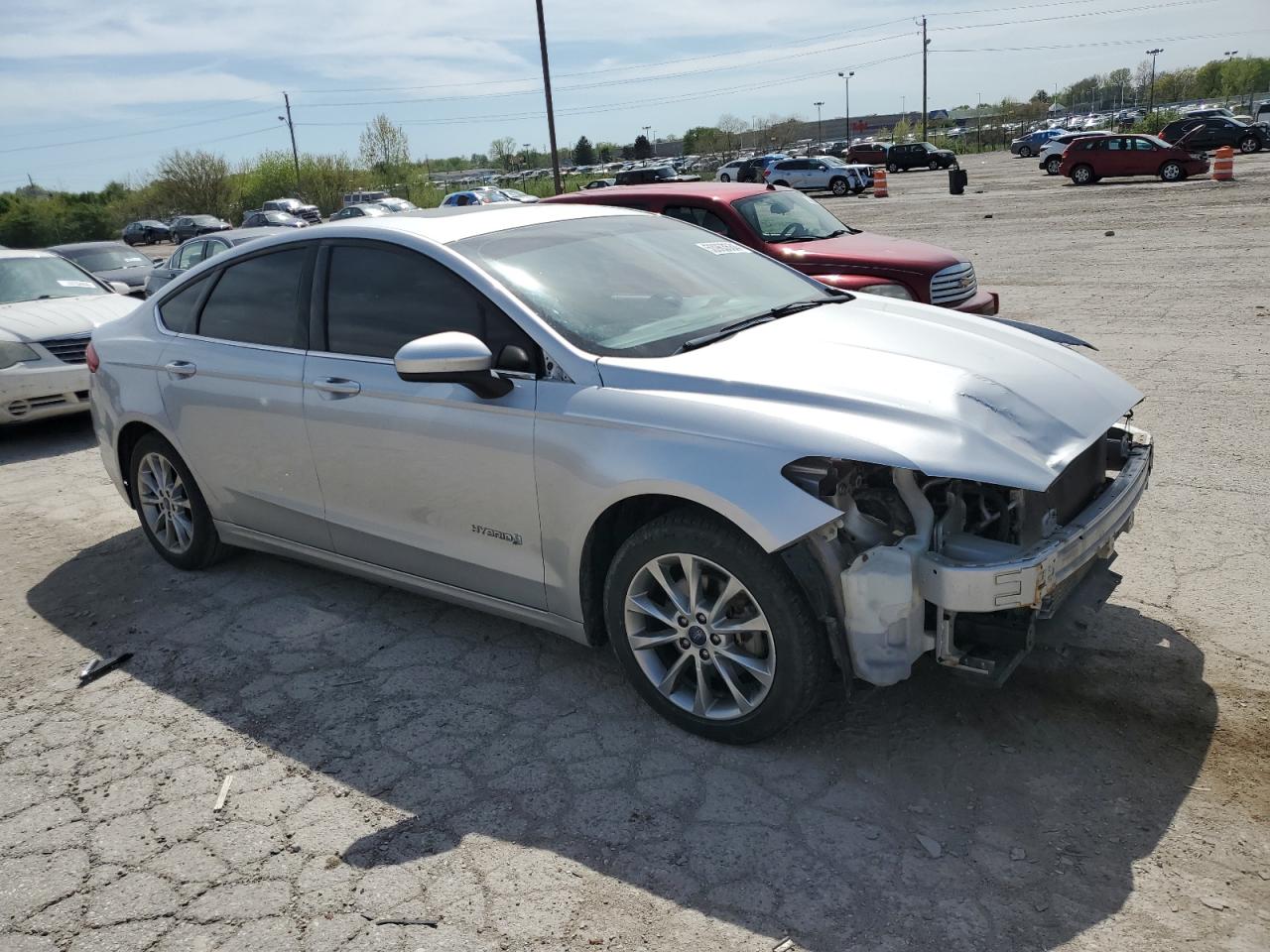 3FA6P0LUXHR300358 2017 Ford Fusion Se Hybrid