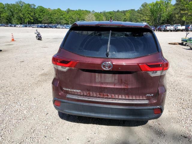 VIN 5TDKZRFHXKS339431 2019 Toyota Highlander, SE no.6