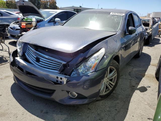 2011 Infiniti G25 Base VIN: JN1DV6AP6BM600702 Lot: 52879394