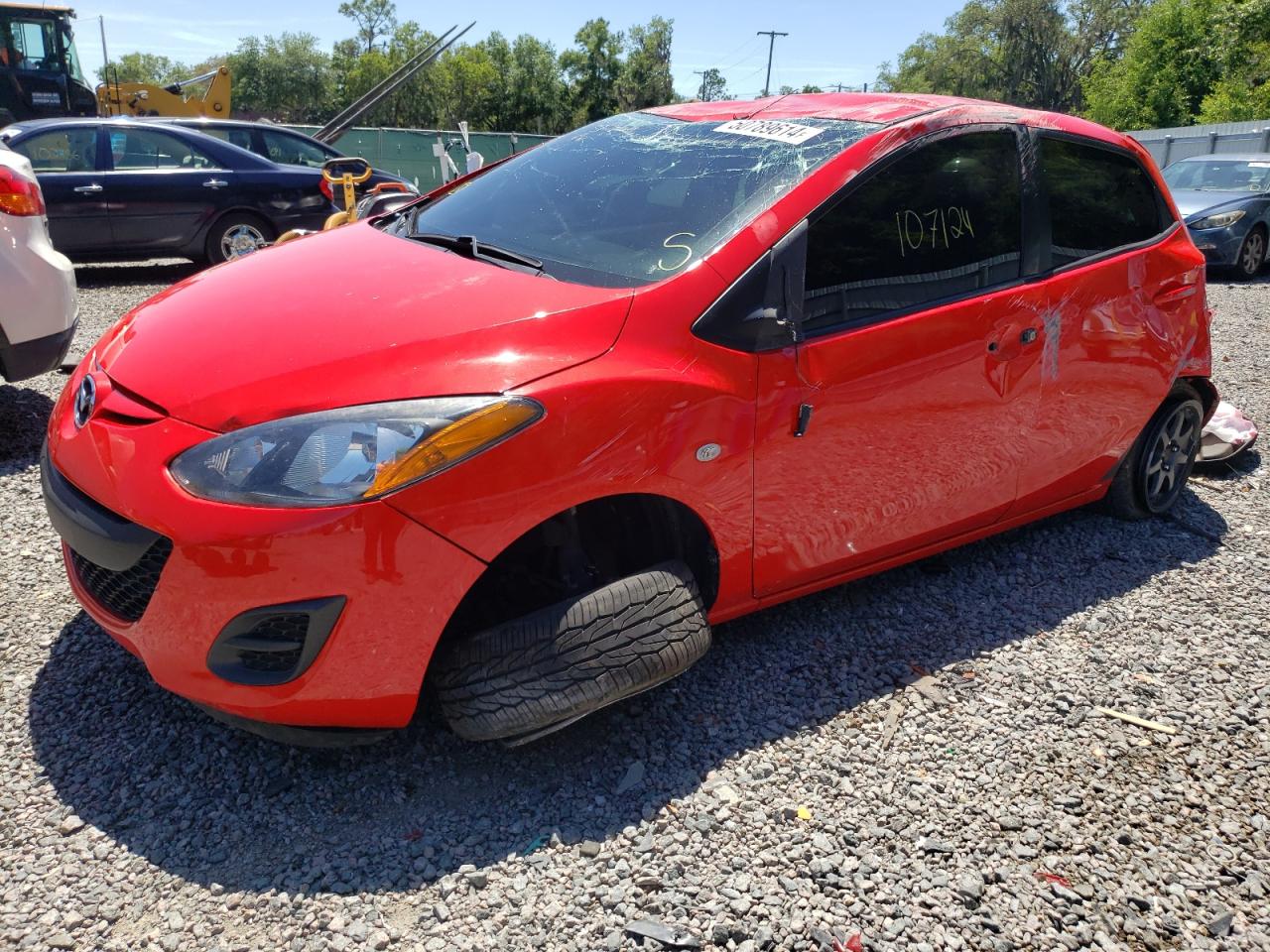 JM1DE1KY2C0147839 2012 Mazda Mazda2