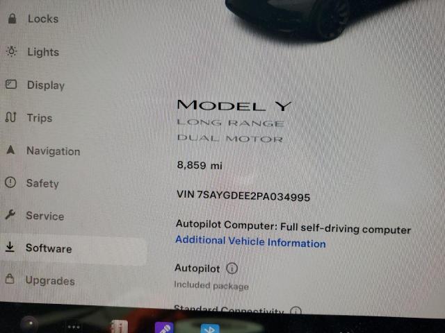 2023 Tesla Model Y VIN: 7SAYGDEE2PA034995 Lot: 51516764