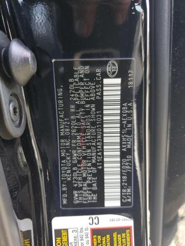 2022 TOYOTA AVALON NIG 4T1EA1AB3NU011031