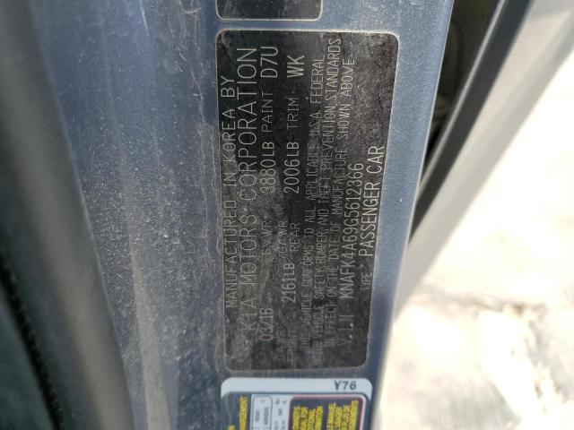 2016 Kia Forte Lx VIN: KNAFK4A69G5612366 Lot: 50890314