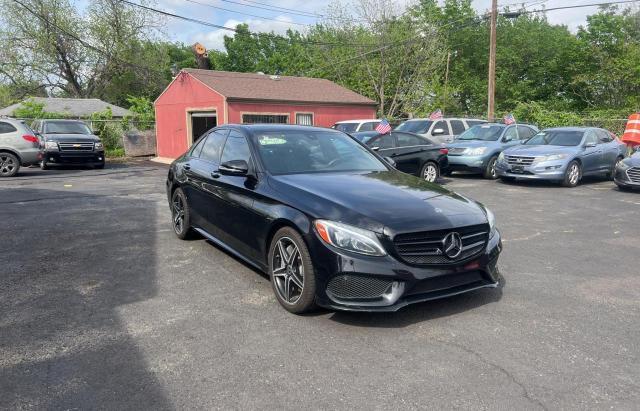  MERCEDES-BENZ C-CLASS 2018 Чорний