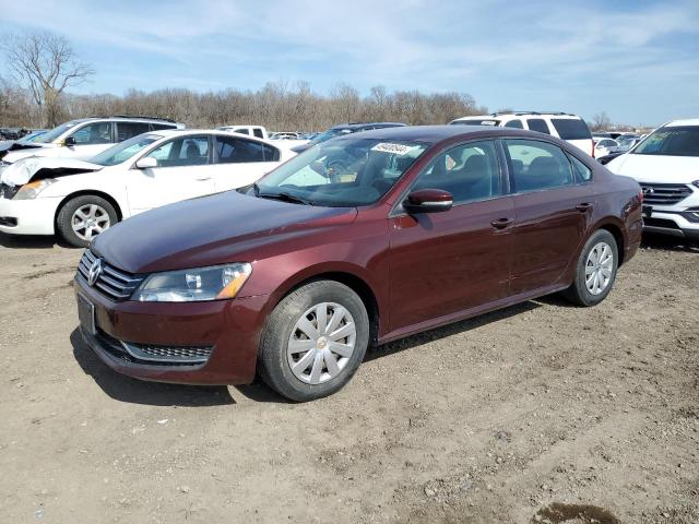 Lot #2470907872 2013 VOLKSWAGEN PASSAT S salvage car