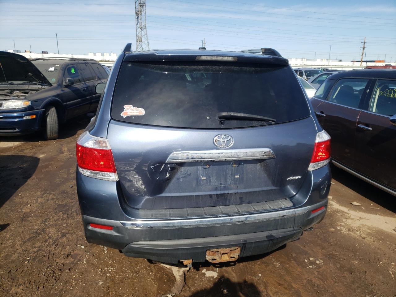 5TDDK3EH1BS059800 2011 Toyota Highlander Limited