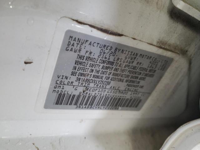 2020 Nissan Sentra Sv VIN: 3N1AB8CVXLY252288 Lot: 50257954