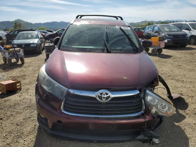 VIN 5TDJKRFH1FS093195 2015 Toyota Highlander, Xle no.5