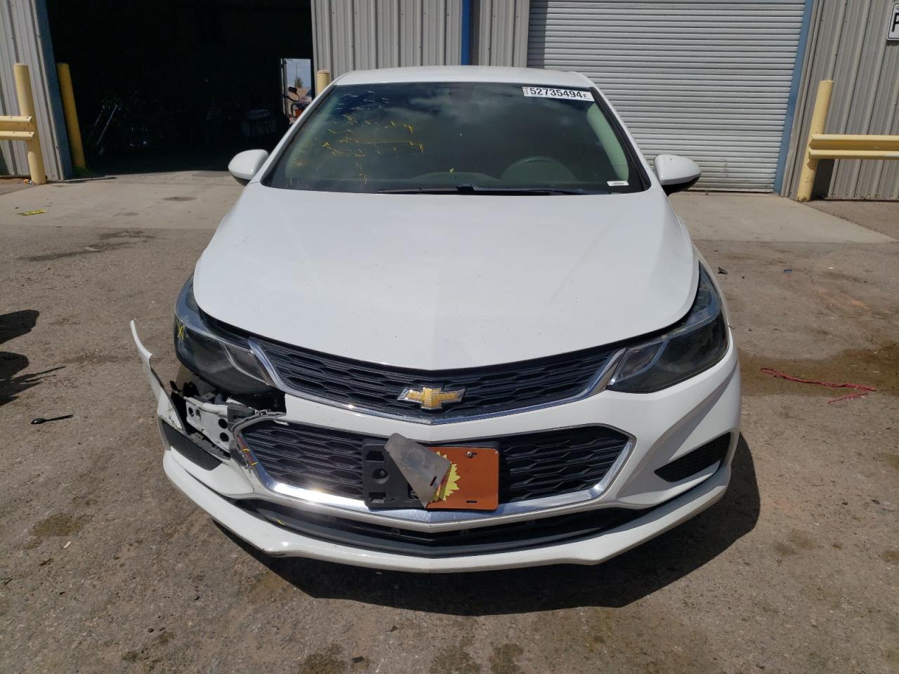 2018 Chevrolet Cruze Lt vin: 1G1BE5SM8J7244715