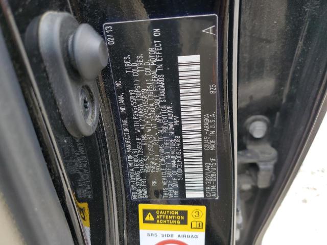 2013 Toyota Highlander Limited VIN: 5TDDK3EH3DS214088 Lot: 50800174