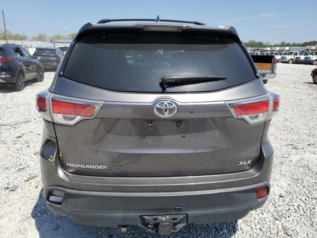 VIN 5TDKKRFHXFS056778 2015 Toyota Highlander, Xle no.6