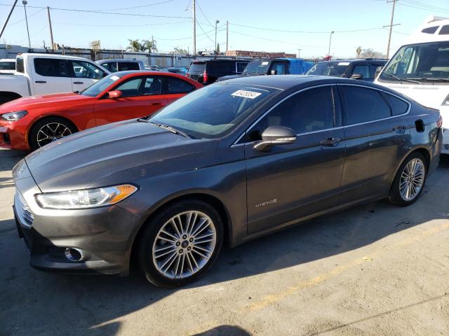 Lot #2445443870 2016 FORD FUSION SE salvage car