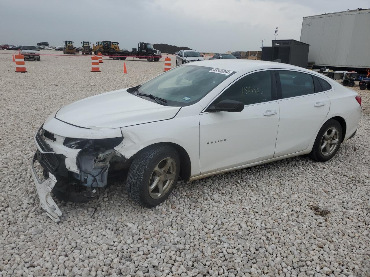 2017 Chevrolet Malibu Ls vin: 1G1ZB5ST7HF157628