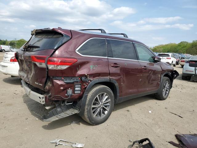 2019 Toyota Highlander Se VIN: 5TDJZRFHXKS729778 Lot: 51719194