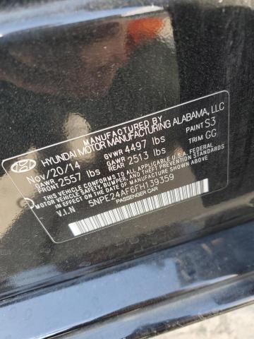 2015 Hyundai Sonata Se VIN: 5NPE24AF6FH139359 Lot: 52562344