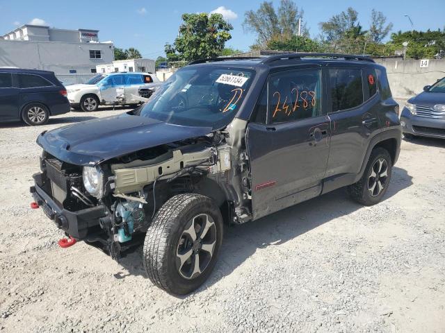 Lot #2494359958 2020 JEEP RENEGADE T salvage car