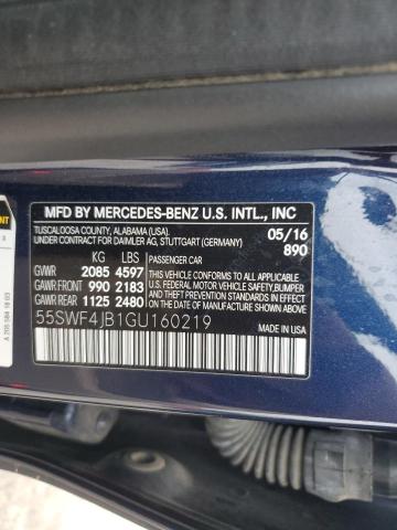 2016 MERCEDES-BENZ C 300 - 55SWF4JB1GU160219