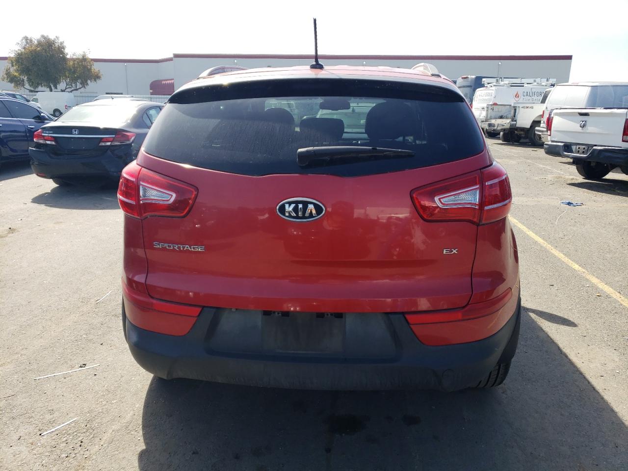 2012 Kia Sportage Ex vin: KNDPCCA23C7307472