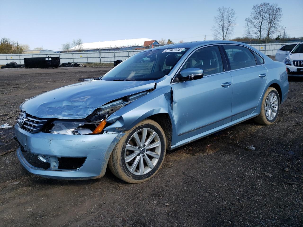 1VWCP7A33DC086657 2013 Volkswagen Passat Sel