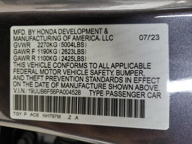 2023 ACURA TLX A-SPEC 19UUB6F56PA004528