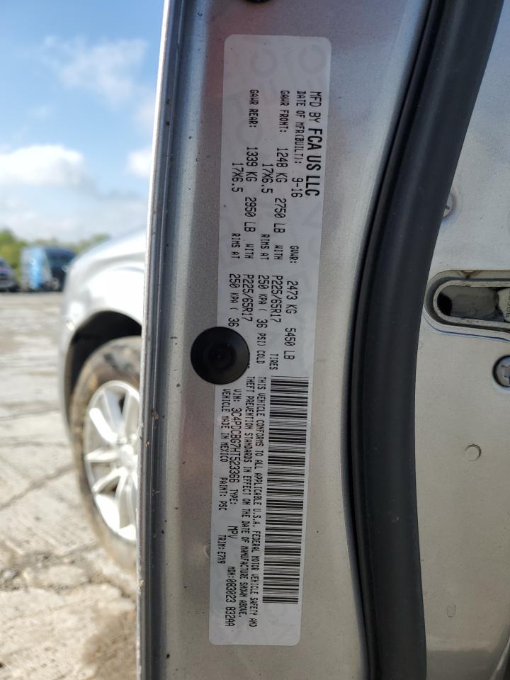 3C4PDCBG7HT523366 2017 Dodge Journey Sxt