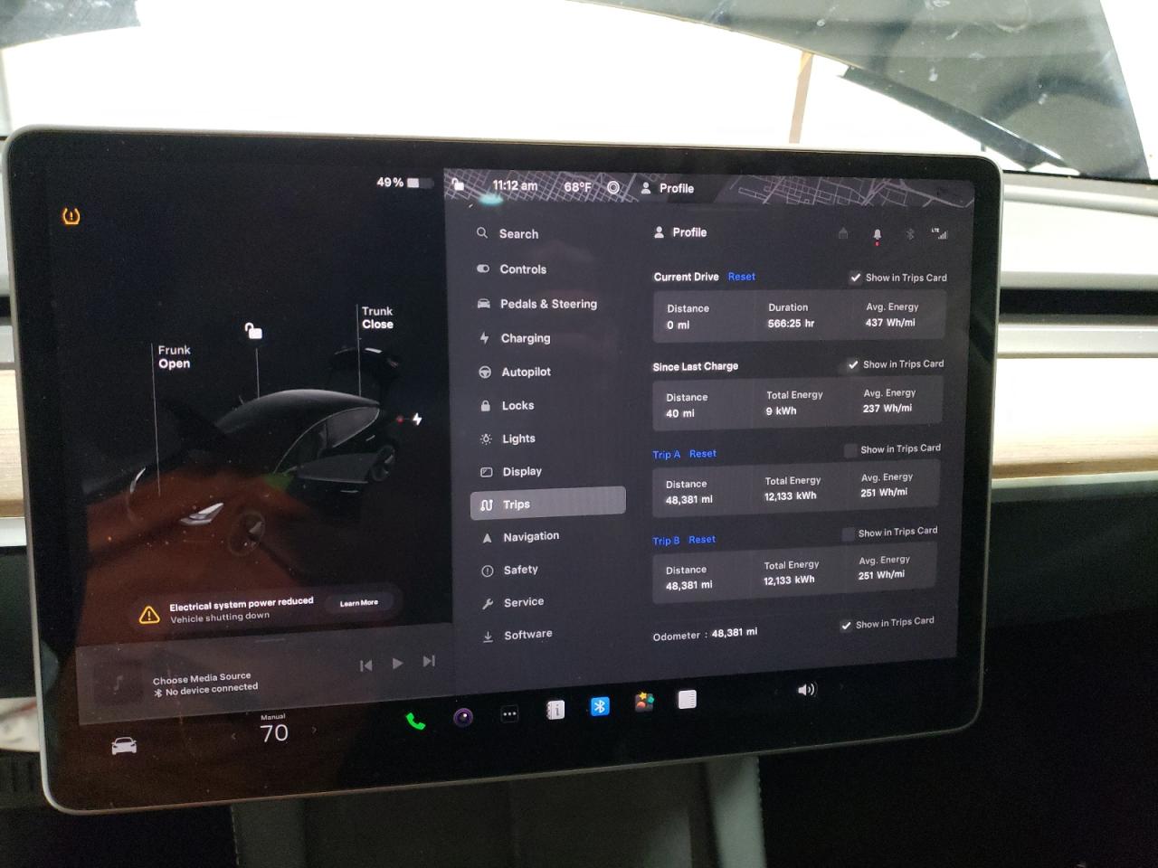 2023 Tesla Model 3 vin: 5YJ3E1EA6PF434263