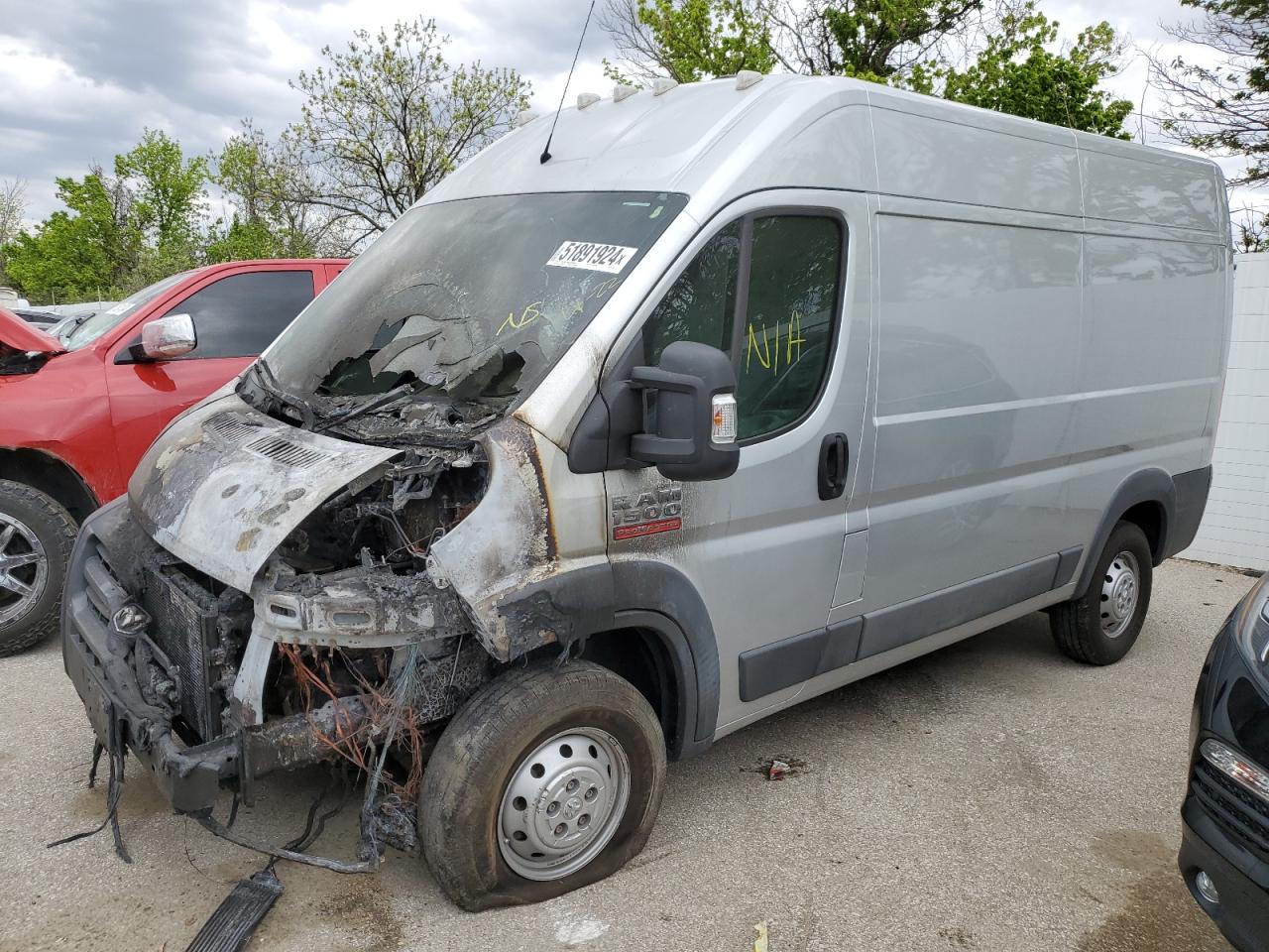 2016 Ram Promaster 1500 1500 High vin: 3C6TRVBGXGE135182